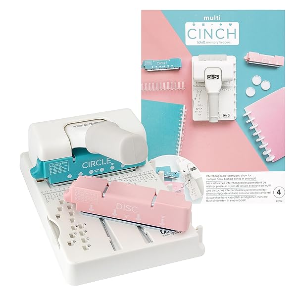 We R Memory Keepers Multi Cinch Kit: 2-in-1 Circle & Disc Book Binding for Scrapbooking, Journaling & DIY Crafts - View 4 of 11