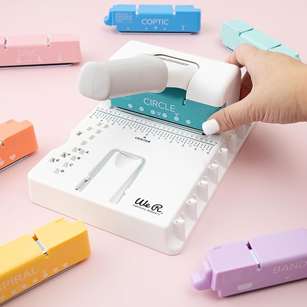 We R Memory Keepers Multi Cinch Kit: 2-in-1 Circle & Disc Book Binding for Scrapbooking, Journaling & DIY Crafts - View 5 of 11