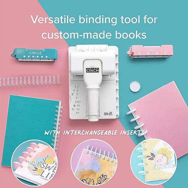We R Memory Keepers Multi Cinch Kit: 2-in-1 Circle & Disc Book Binding for Scrapbooking, Journaling & DIY Crafts - View 8 of 11