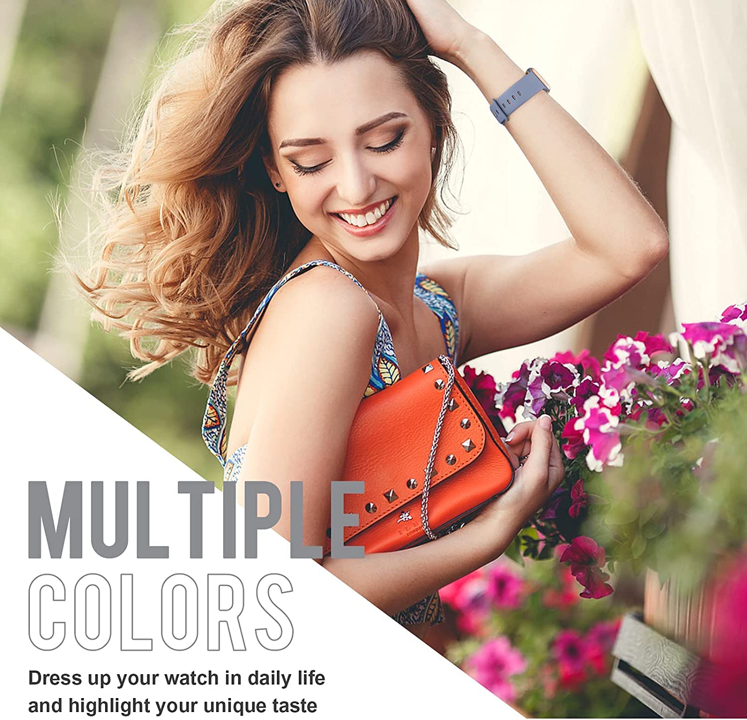 SuperNaNa 15 Pack Soft Silicone Bands for Apple Watch 40mm 41mm 38mm 45mm 44mm 42mm 46mm 49mm Replacement Strap for iWatch SE Series 10 9 8 7 6 5 4 3 - View 5 of 7