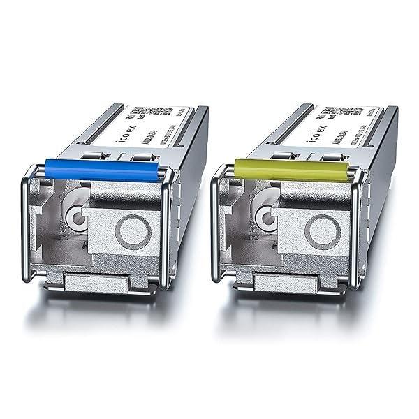 ipolex iPolex 1000Base BIDI SFP Module Pair 1.25G Gigabit SingleMode Transceiver 1550nm 1310nm up to 20 km Compatible with Cisco Ubiquiti Mikrotik D-Link Netgear TP-Link - View 4 of 7
