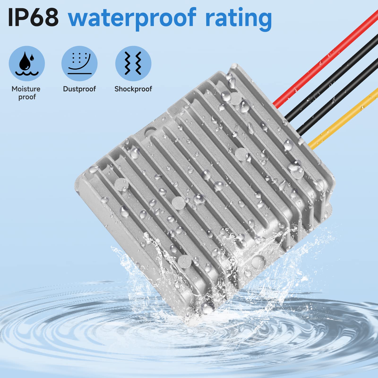 DC 24V Step Down to 12V 30A 360W Converter Voltage Regulator Reducer Buck Transforme - View 3 of 6