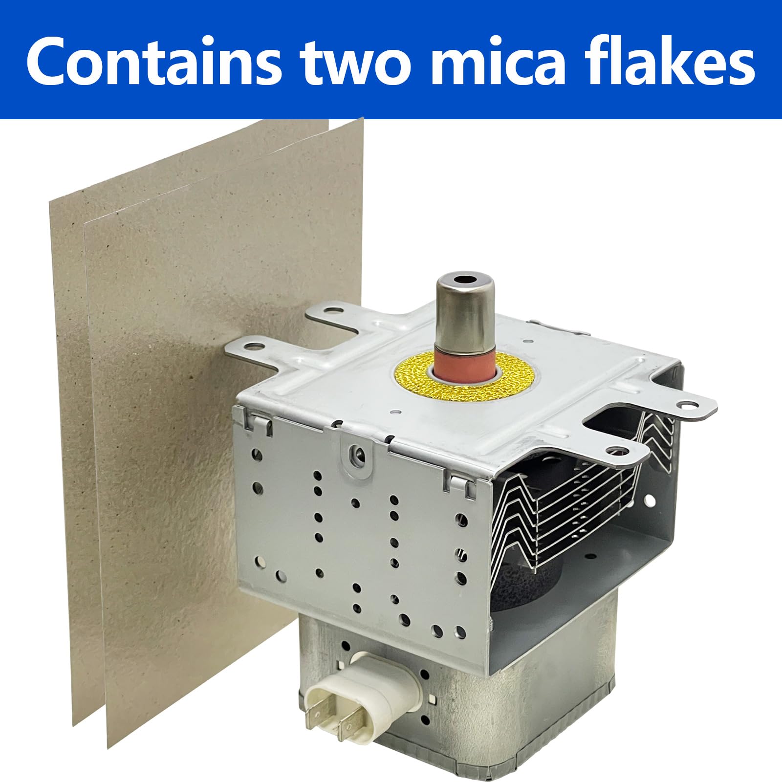 Jmoermif W10693025 Magnetron 2M253J Compatible Replacement for 2M240J 2M303J OM75P 2M248J Microwave Parts WPW10693025 QP5283206PAZ120 - View 2 of 5