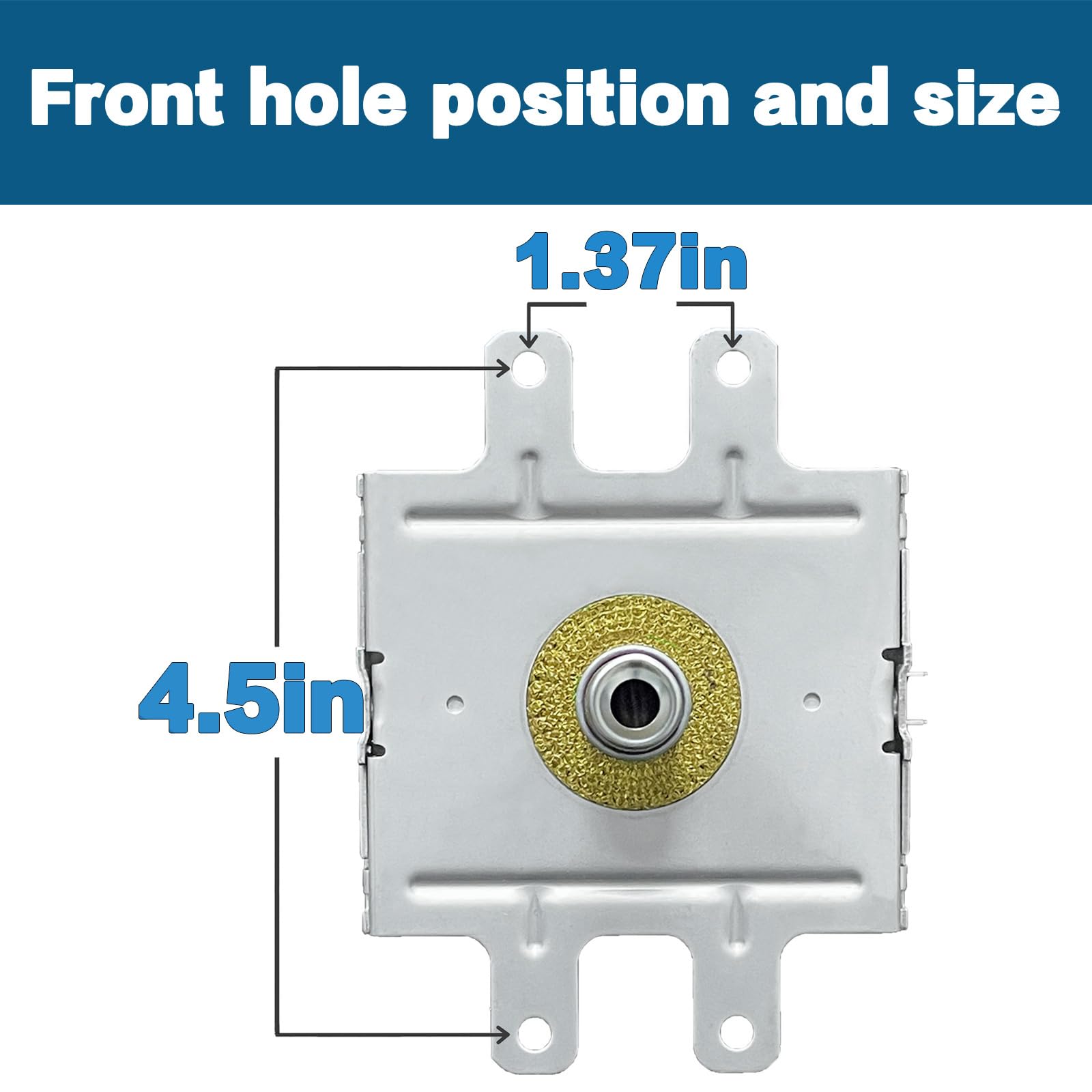 Jmoermif W10693025 Magnetron 2M253J Compatible Replacement for 2M240J 2M303J OM75P 2M248J Microwave Parts WPW10693025 QP5283206PAZ120 - View 3 of 5