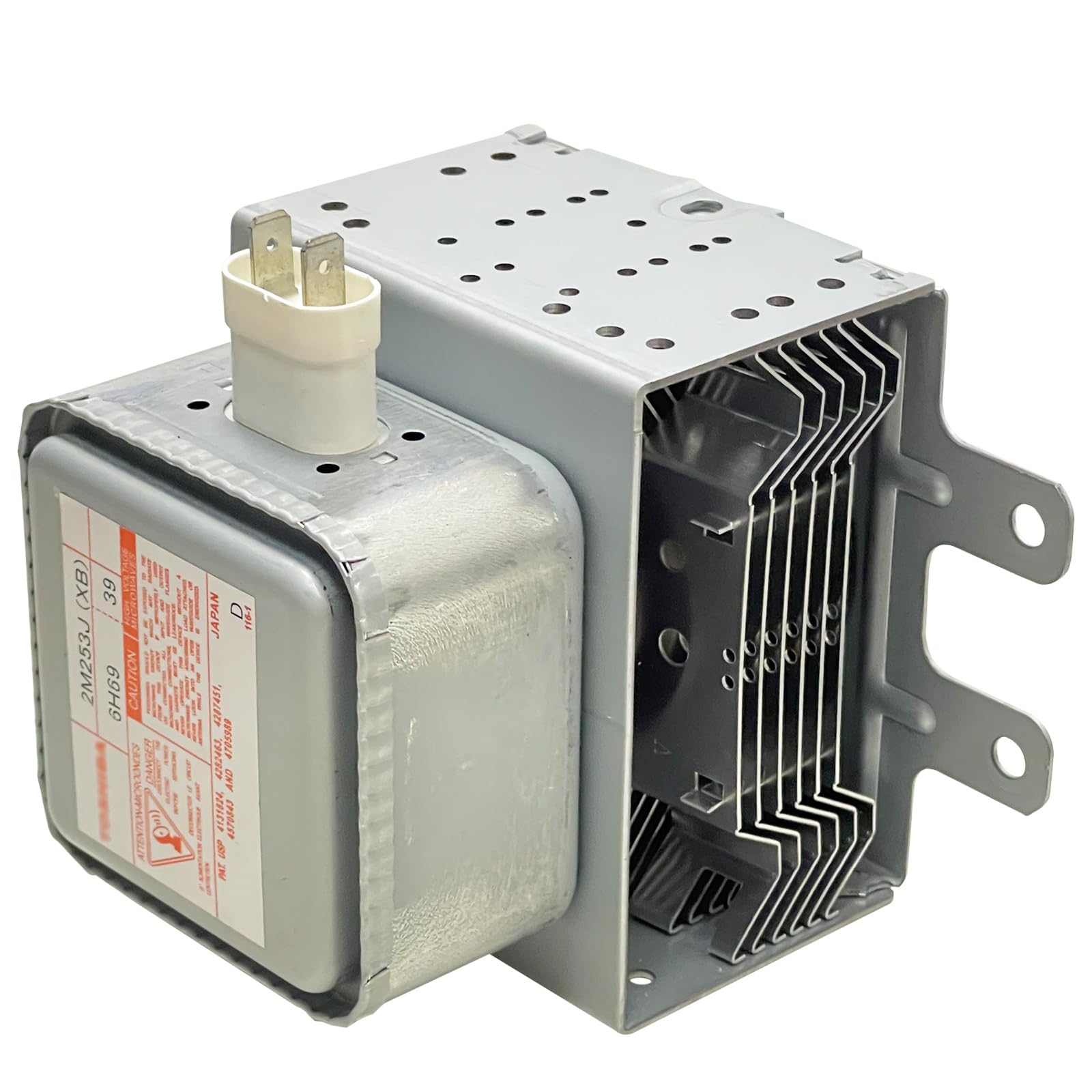 Jmoermif W10693025 Magnetron 2M253J Compatible Replacement for 2M240J 2M303J OM75P 2M248J Microwave Parts WPW10693025 QP5283206PAZ120 - View 4 of 5