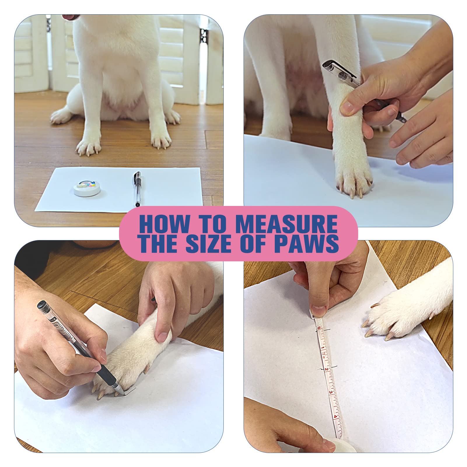 EXPAWLORER EXPAWLORER Anti Slip Dog Socks for Paw Protection and Traction Control on Hot Pavement for Small Medium Large Senior Dogs - View 3 of 7