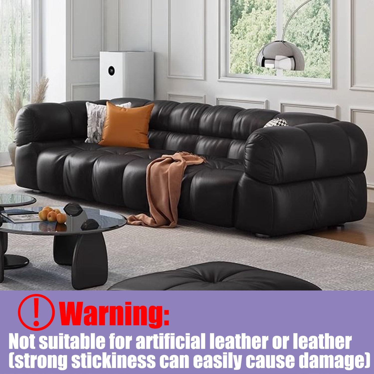 CHUANGSEED Clear Dog Scratch Door Protector 200 x 8.2 Inch Single Sided Adhesive Guard for Cats and Dogs CHUANGSEED - View 7 of 7