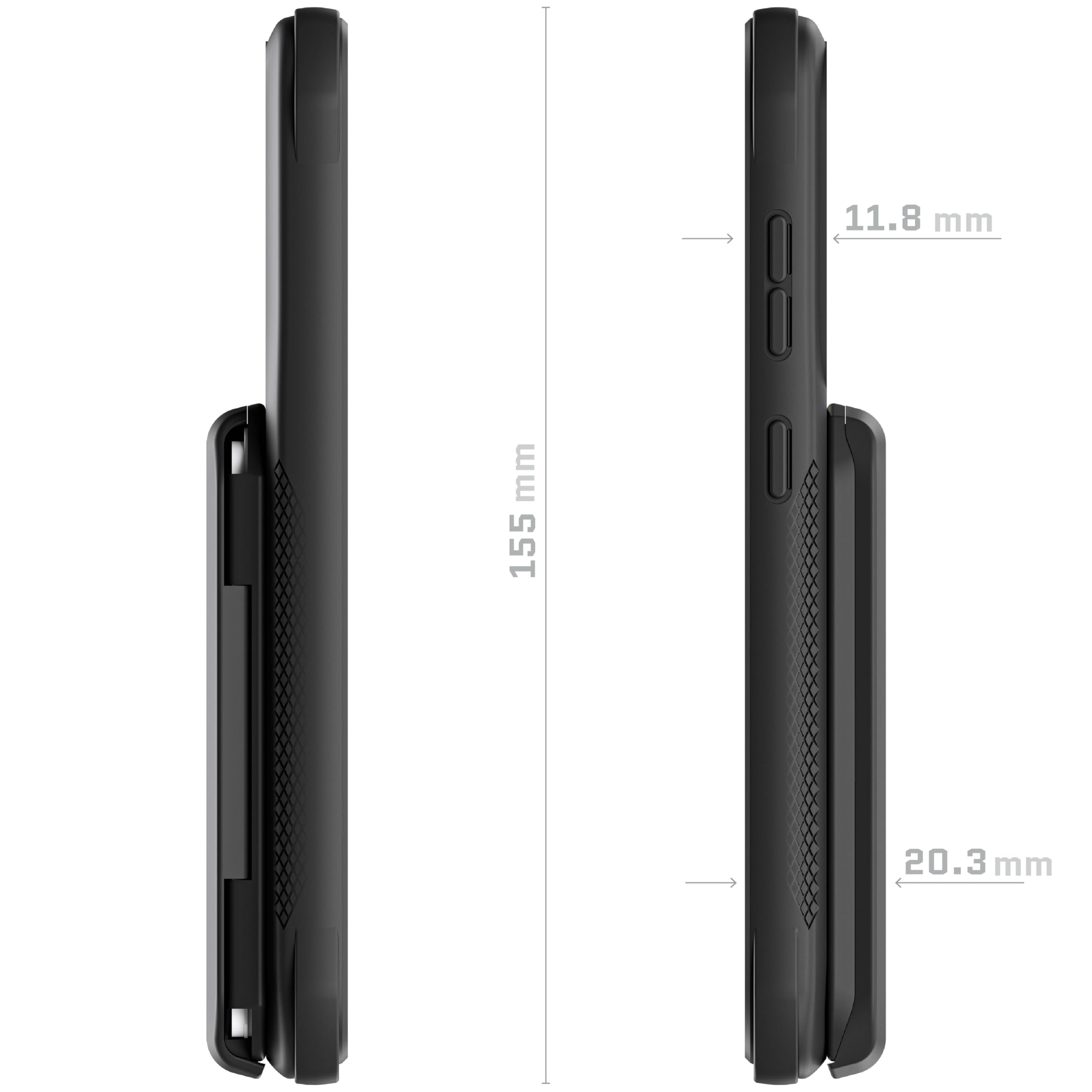 Ghostek EXEC Galaxy S23 Ultra Case Wallet for Women with Detachable Card Holder Supports Wireless Charging Protective Cover for 2023 Samsung S23 Ultra Pink - View 8 of 9