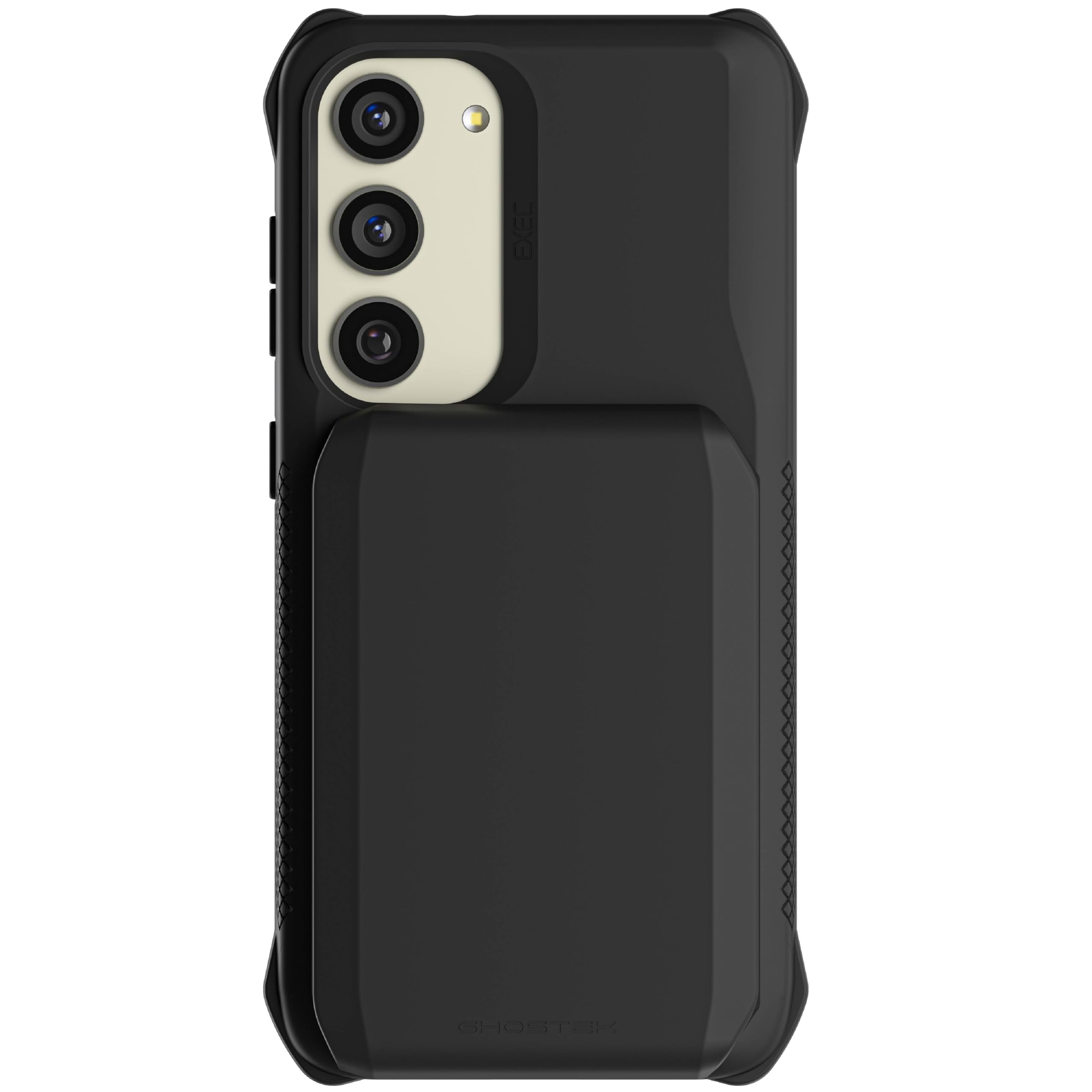 Ghostek EXEC Galaxy S23 Ultra Case Wallet for Women with Detachable Card Holder Supports Wireless Charging Protective Cover for 2023 Samsung S23 Ultra Pink