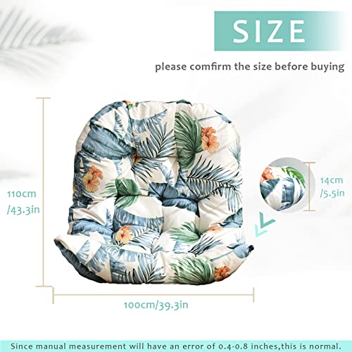 Rkufoze Rkufoze Thick Soft U-Shaped Egg Chair Cushion for Hanging Egg Swing Chair Comfortable Replacement Cushion Only - View 7 of 9