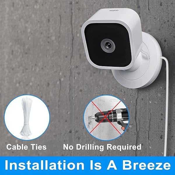 Itramax 30FT Itramax Blink Mini Charger Cable & Wall Adapter - Waterproof Power Supply for Blink Security Cameras - View 5 of 9