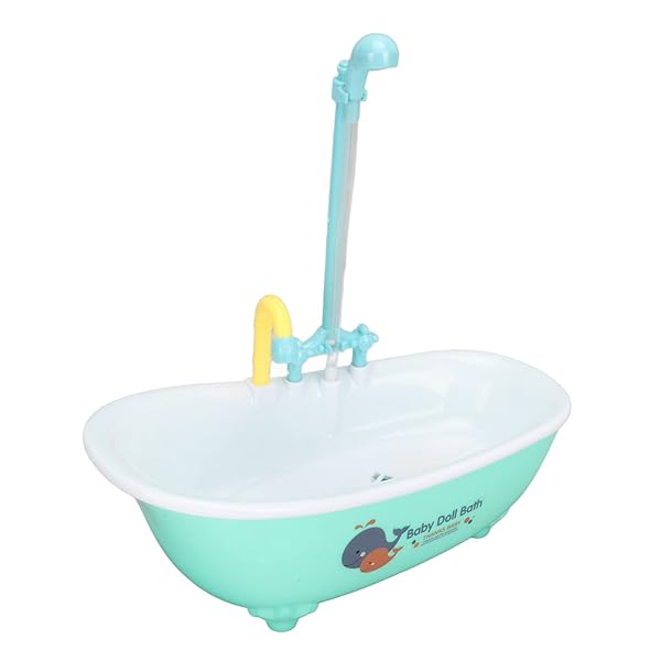 Luqeeg Automatic Bird Parrot Bathtub with Faucet and Shower Accessories for Small Pets like Parakeets Lovebirds and Canaries