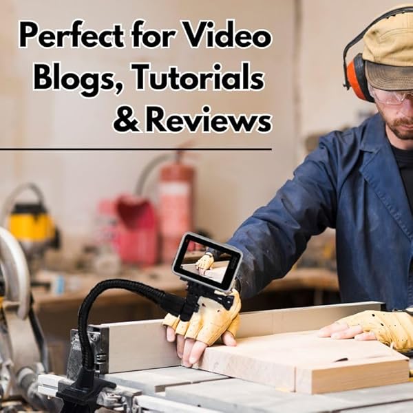 GRIFITI GRIFITI Nootle Flexible Metal Black Gooseneck Arm Flex Leg Stand 1/4 20 Threaded Male Female Goose Neck for Camera, Clamps, Microphone, Phone Holder and Tablet Mount (8 x .75 x .75 inches) - View 7 of 9