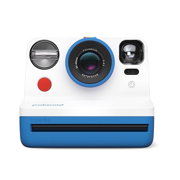 Polaroid Polaroid Now 2nd Gen I-Type Instant Film Camera - Blue (9073) | Capture Memories Instantly! - View 3 of 9