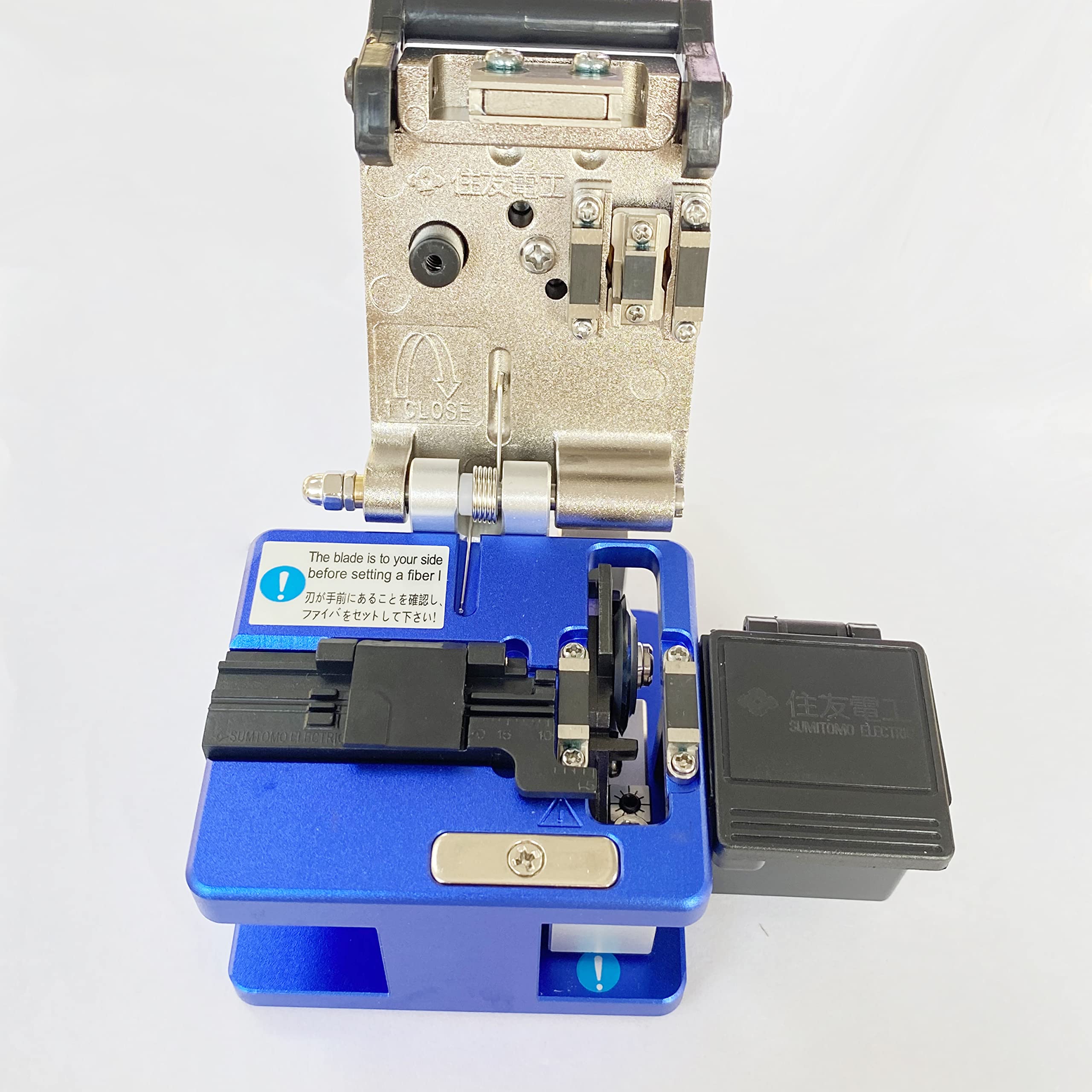 Dong Yong Sumitomo FC-6S Optical Fiber Cleaver Cold Connection Cutter Tool with Scrap Collector for FTTH Fiber Optic Applications - View 3 of 6