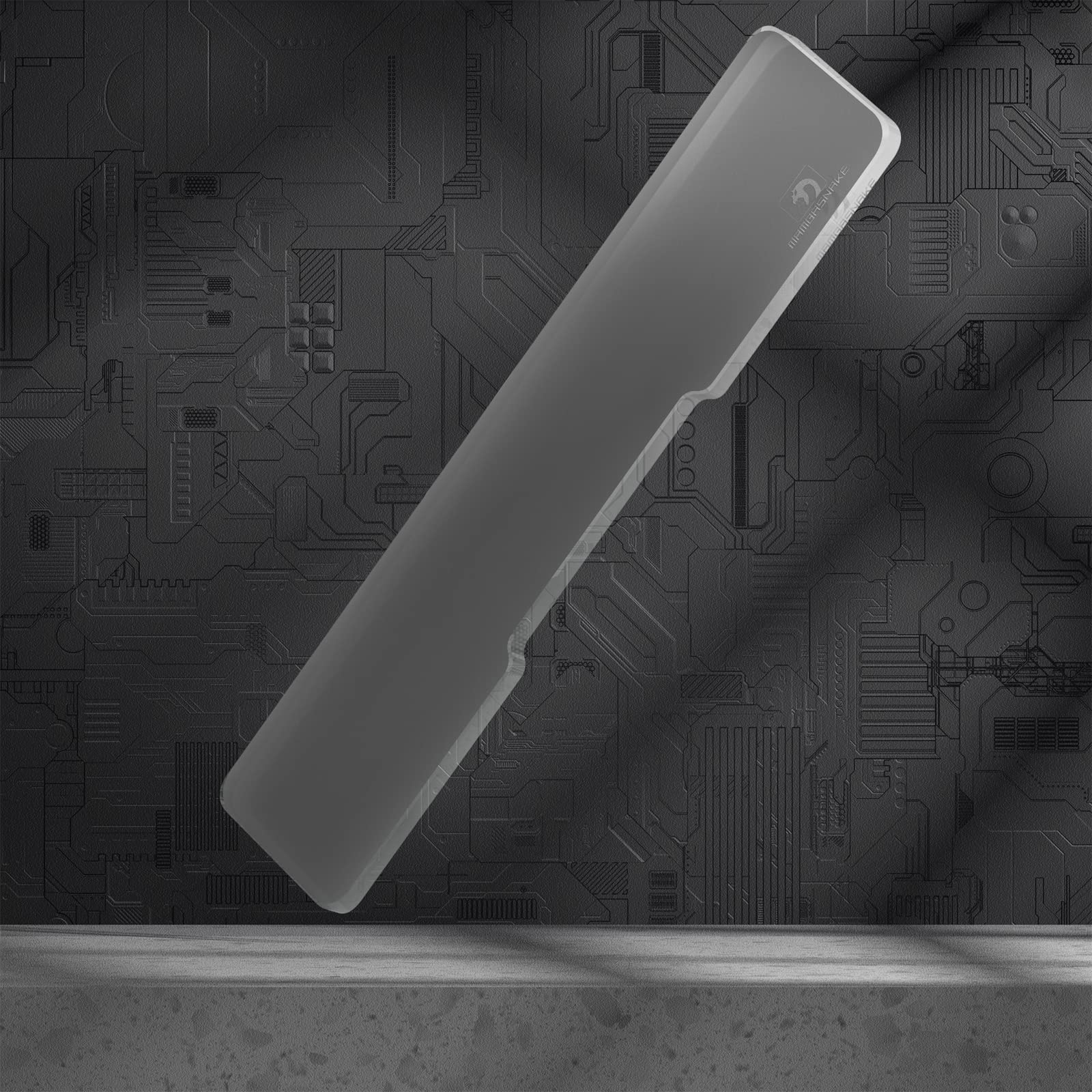 SELORSS Acrylic Keyboard Wrist Rest 98-Key Mechanical Keyboards Ergonomic Palm Rest for Computer Keyboard,Anti-Slip Base,Wrist Pad for Laptop,Office - View 3 of 7