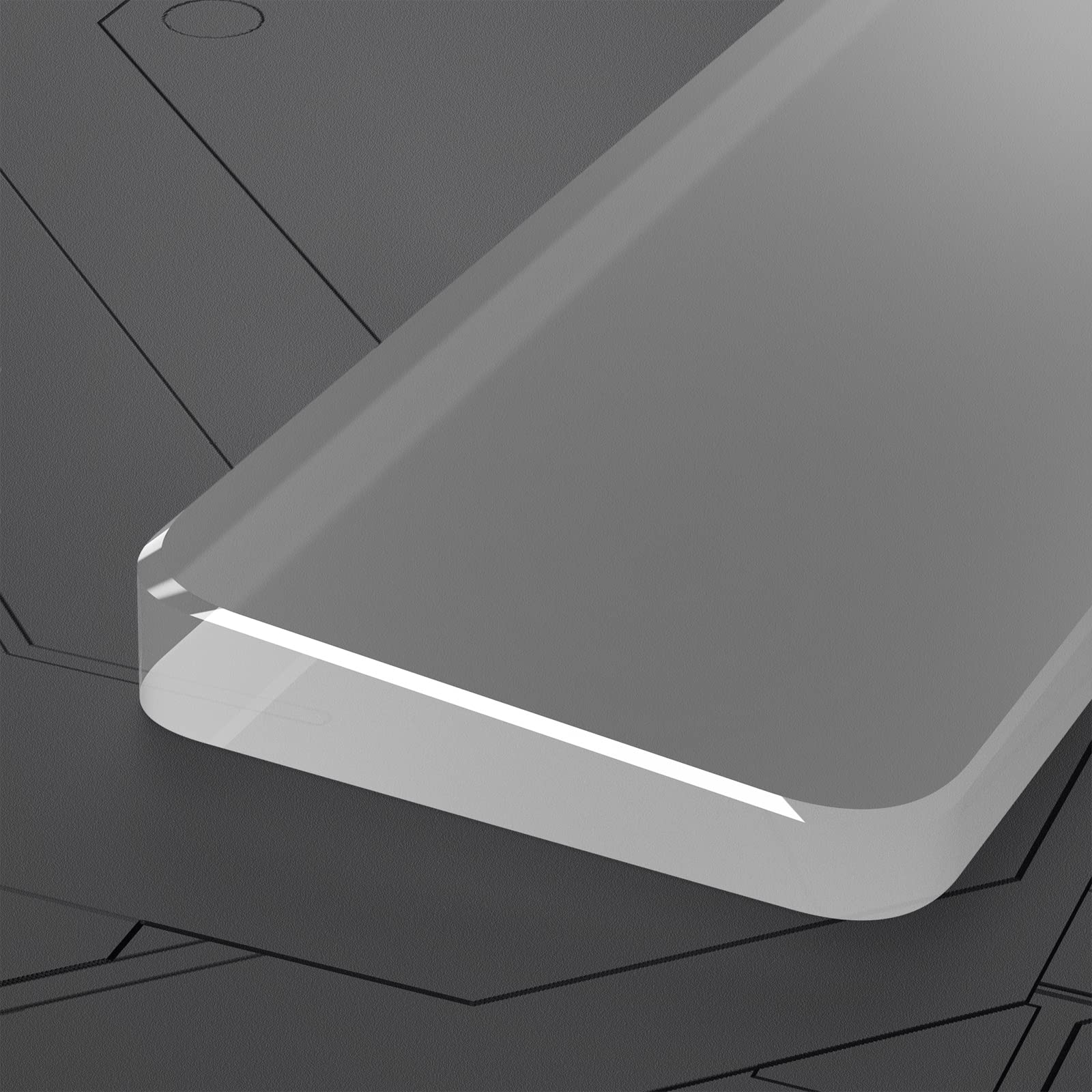 SELORSS Acrylic Keyboard Wrist Rest 98-Key Mechanical Keyboards Ergonomic Palm Rest for Computer Keyboard,Anti-Slip Base,Wrist Pad for Laptop,Office - View 5 of 7