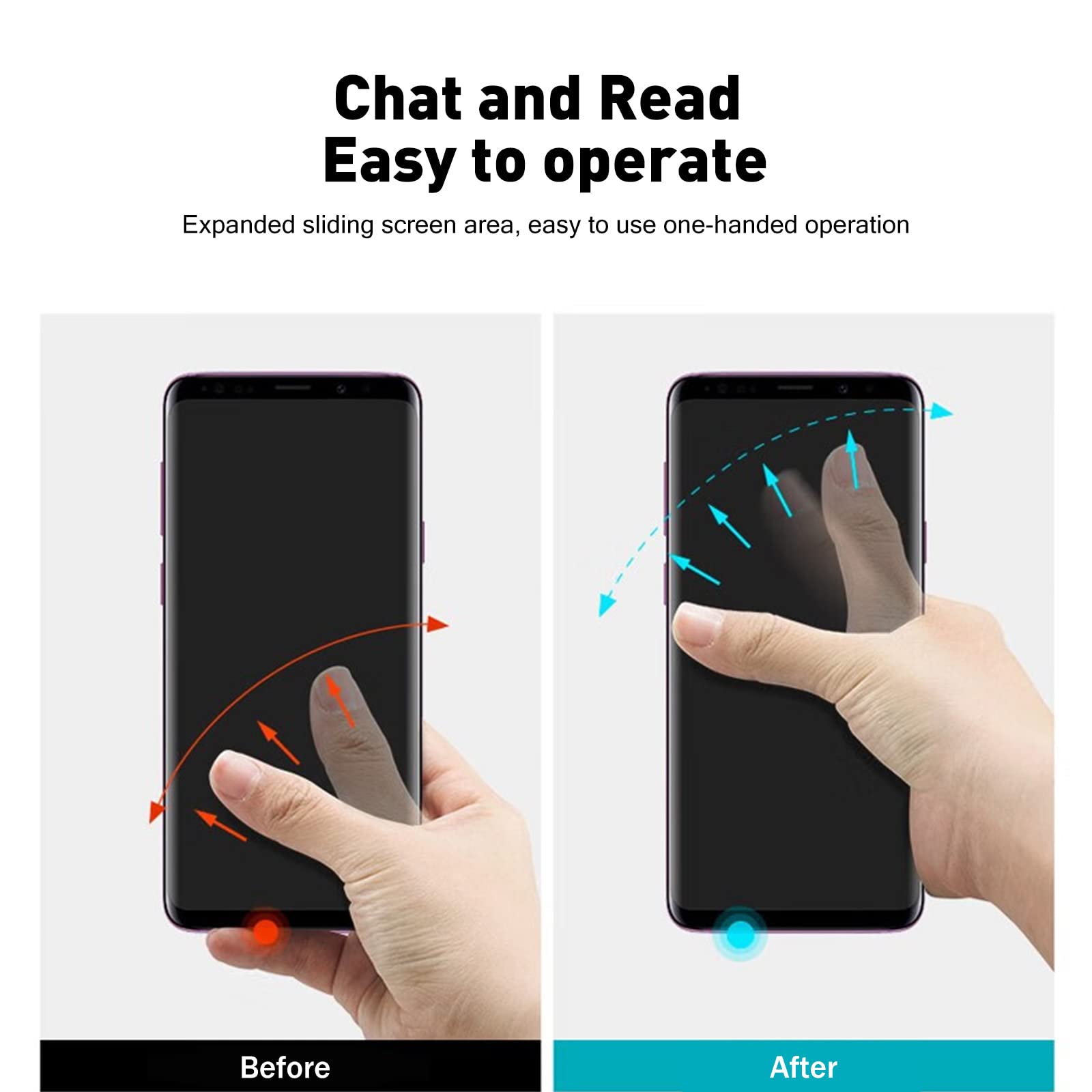 [2 Pack] Small Round Matte Finish Cell Phone Ring Holder Stand,360 Degree Rotation and 180 Degree Adjustable Finger Ring Kickstand with Frosted Metal - View 3 of 7