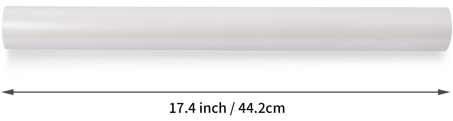 CAMKUZON CAMKUZON White Wrapping Paper Roll 17.4 Inch X 33 Feet for Weddings Baby Showers Christmas Holidays Birthdays and Mother's Day - View 3 of 8