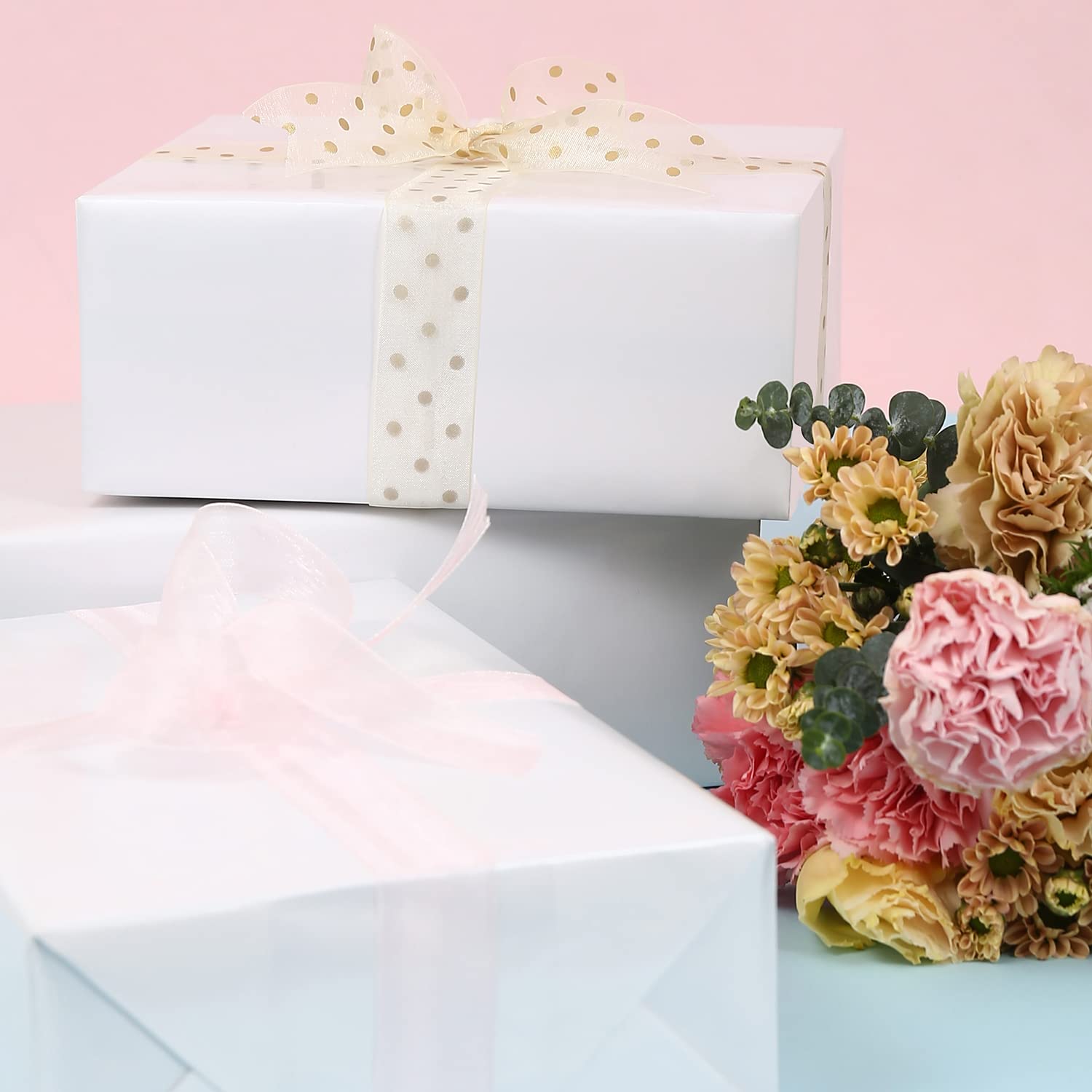 CAMKUZON CAMKUZON White Wrapping Paper Roll 17.4 Inch X 33 Feet for Weddings Baby Showers Christmas Holidays Birthdays and Mother's Day - View 6 of 8