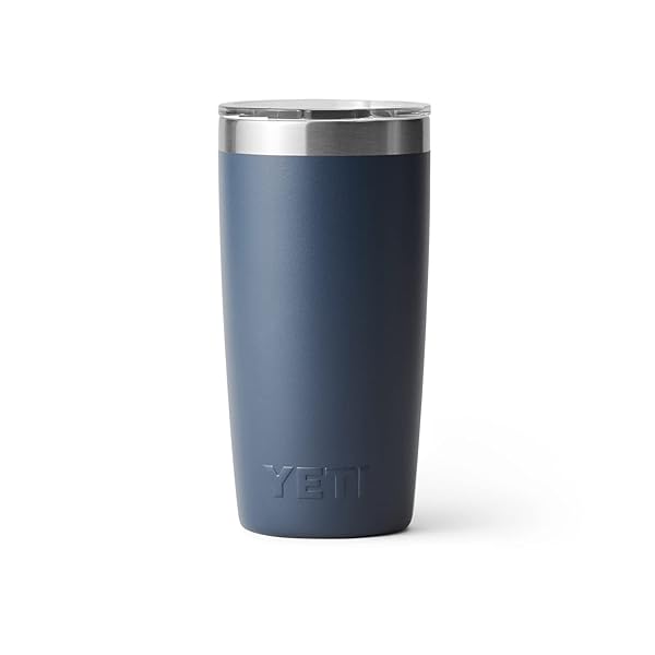 YETI YETI Rambler 10 oz Tumbler: Stainless Steel, Vacuum Insulated, Navy with MagSlider Lid - View 5 of 9