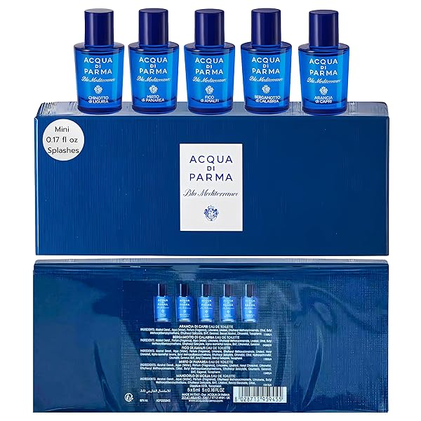 Acqua Di Parma Acqua Di Parma Blue Mediterraneo Mini Splashes Gift Set - Perfect Perfume Variety