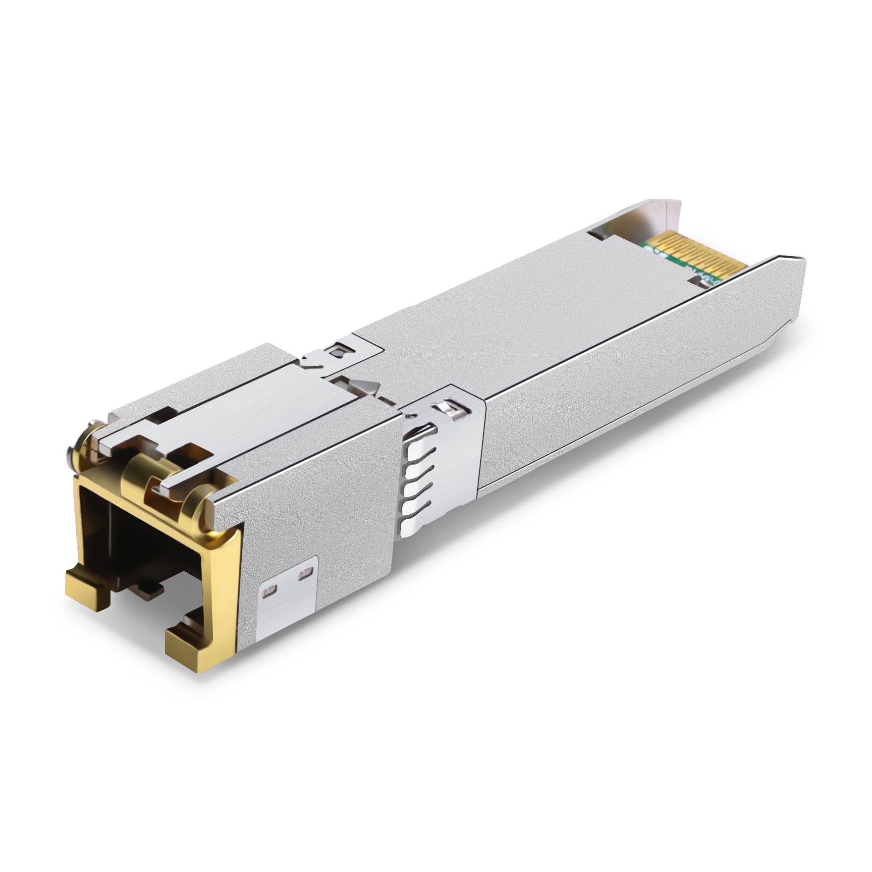 QSFPTEK 10GBASE-T SFP+ to RJ45 Module 10Gb Ethernet Copper RJ45 Compatible with Brocade 10G-SFPP-T Up to 30 Meter Networking Transceiver - View 7 of 7