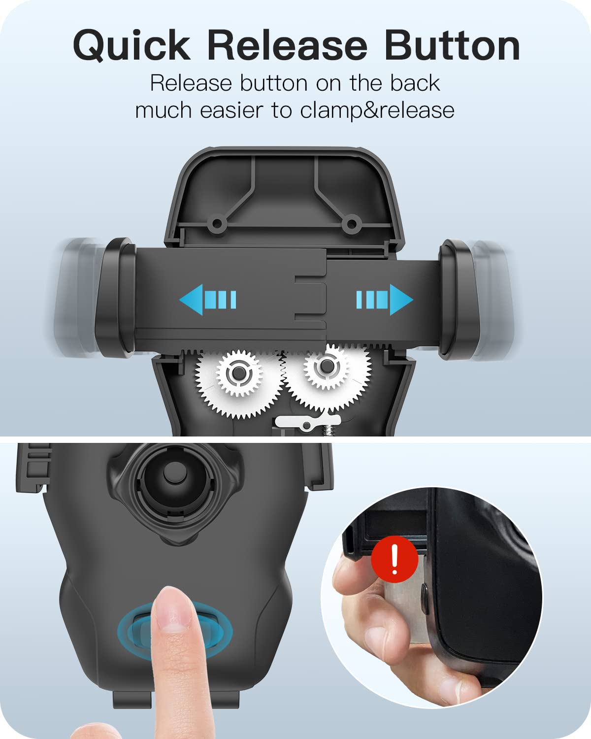 APPS2Car Car Phone Holder Mount Gooseneck Dashboard Windshield Suction Cup Phone Mount Anti-Shake Stabilizer Phone Car Cradle Compatible with All - View 3 of 7