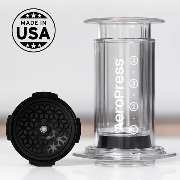 AeroPress Upgrade Your AeroPress: No Drip Flow Control Filter Cap for Perfect Espresso-Style Coffee - View 4 of 8