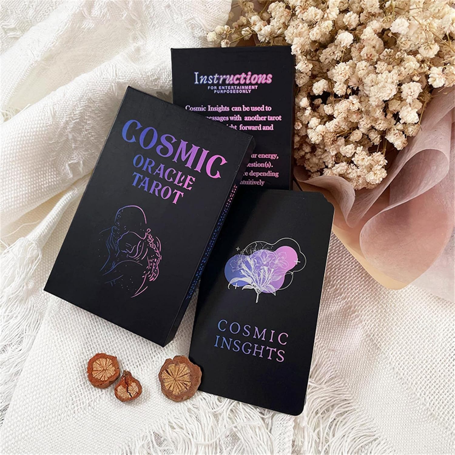 Han Yu Bowen Han Yu Bowen Love Oracle Cards Tarot Deck for Beginners Twin Flame and Soulmate Relationships 2.75 x 4.72 Inches - View 8 of 9