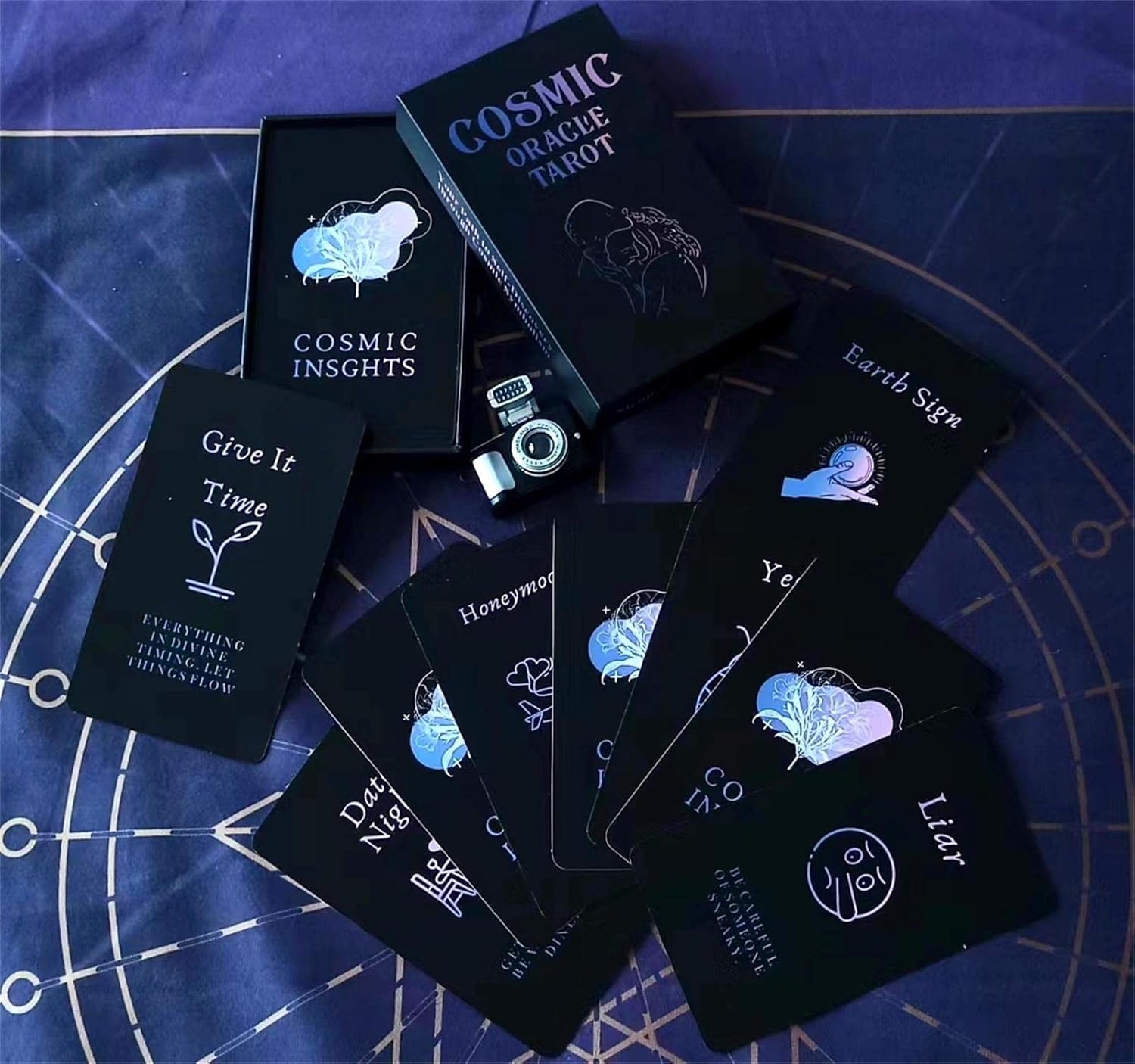 Han Yu Bowen Han Yu Bowen Love Oracle Cards Tarot Deck for Beginners Twin Flame and Soulmate Relationships 2.75 x 4.72 Inches - View 9 of 9