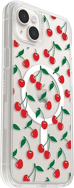 OtterBox OtterBox iPhone 14 Plus Symmetry Series Case Cherry On Top Ultra Sleek MagSafe Compatible with Raised Edges for Camera and Screen Protection - View 5 of 5