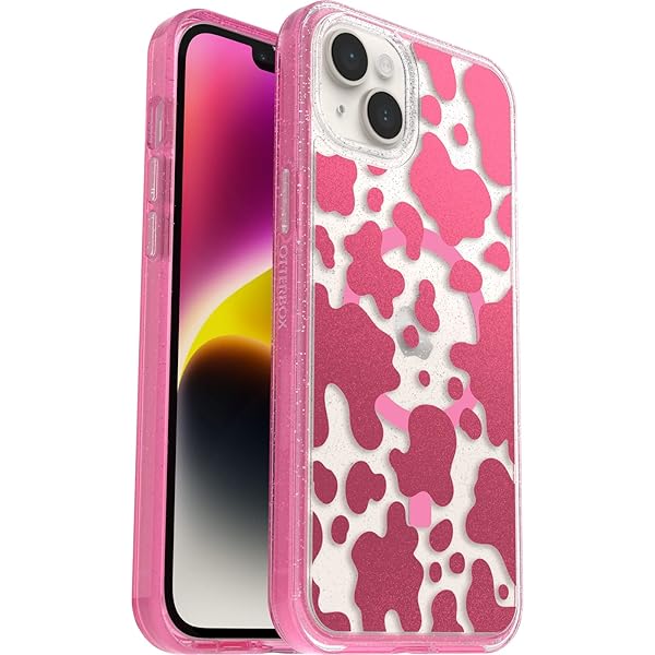 OtterBox OtterBox iPhone 14 Plus Symmetry Series Case DISCO COWGIRL Pink Ultra Sleek MagSafe Compatible with Raised Edges for Camera and Screen Protection - View 7 of 7