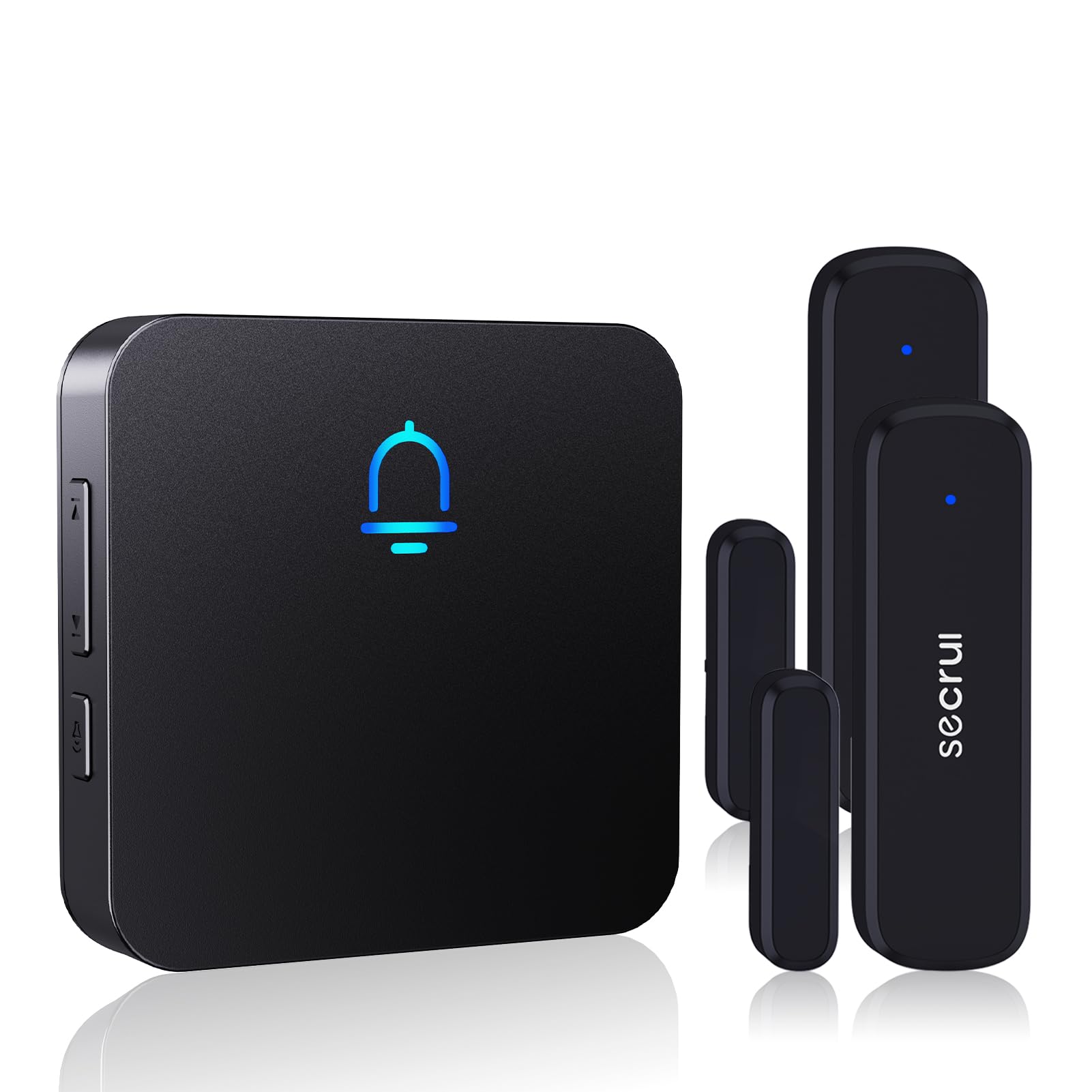 SECRUI Door Chime, Wireless Door Chimes When Door Open Entry for Business Home Office Store Door Ringer Alert Buzzer Alarm Door Ringer for Opening