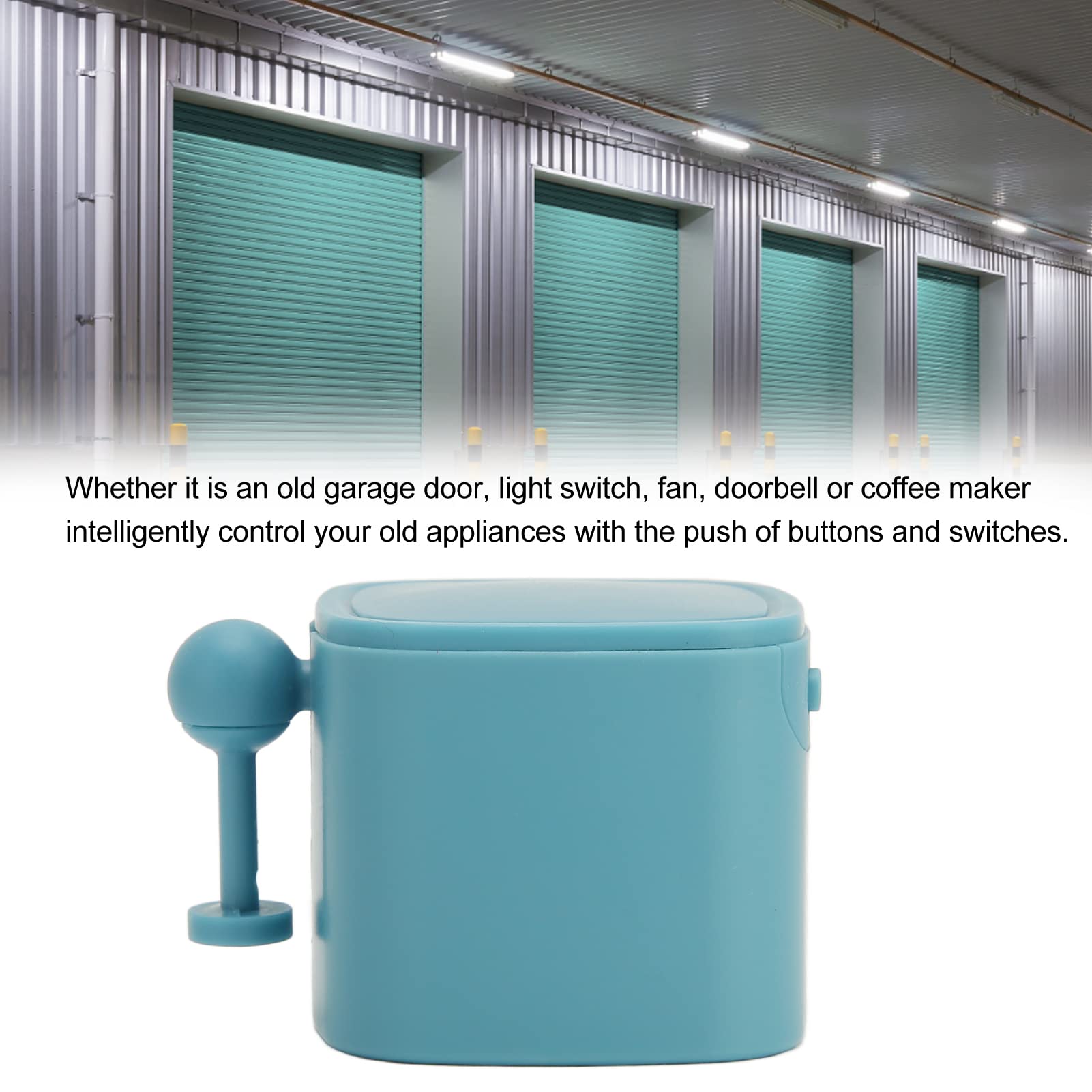 ASHATA Smart Switch Pusher Bluetooth Fingerbot for Light Switch Doorbell Coffee Maker APP Remote Timing Voice Control Blue - View 5 of 9