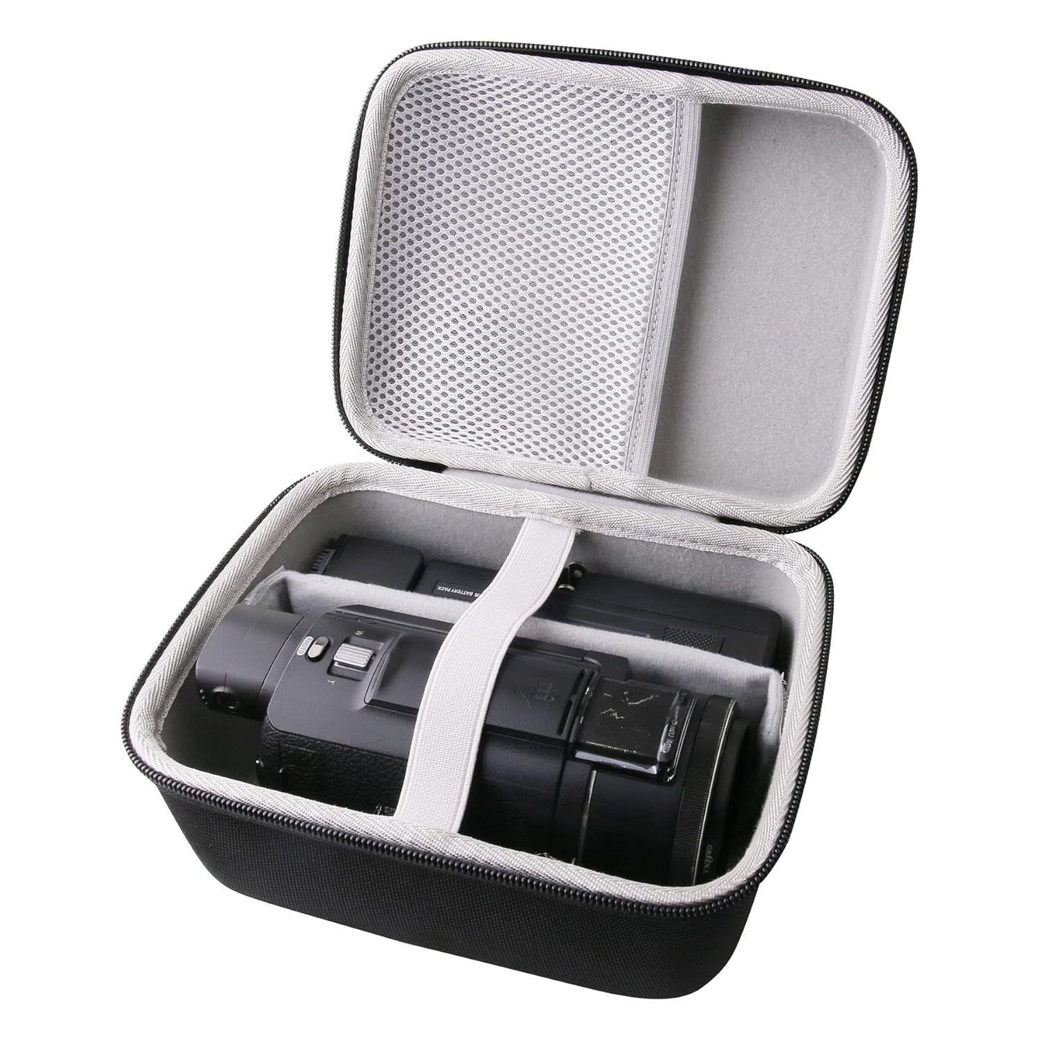 WERJIA WERJIA Hard Travel Case for Sony FDR-AX53 FDR-AX43 Panasonic HC-V785 HC-V770 Video Camera Camcorder Big Size Protection - View 6 of 8