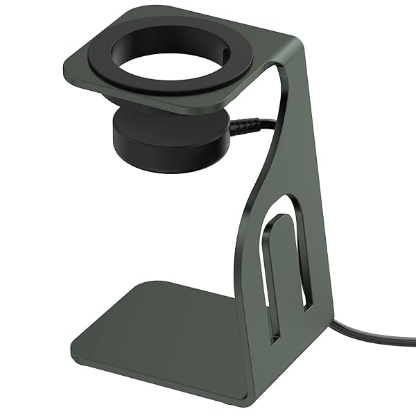 LOKEKE LOKEKE Google Pixel Watch Charging Dock Stand Holder Aluminum Alloy Desktop Charger Grey - View 5 of 7