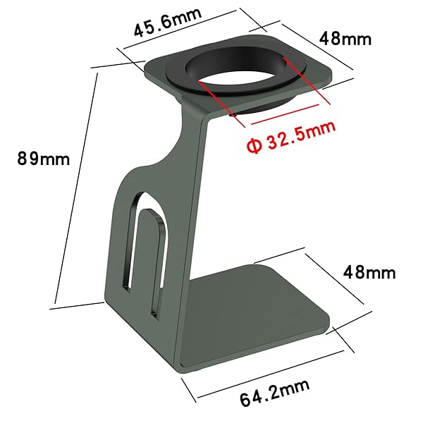 LOKEKE LOKEKE Google Pixel Watch Charging Dock Stand Holder Aluminum Alloy Desktop Charger Grey - View 7 of 7