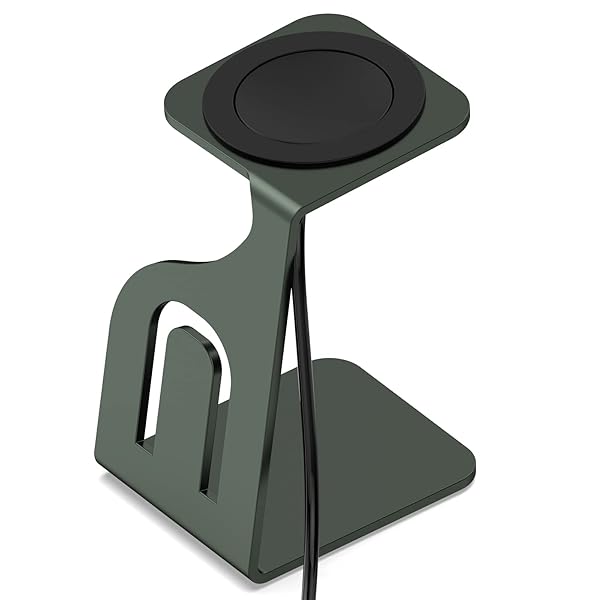 LOKEKE LOKEKE Google Pixel Watch Charging Dock Stand Holder Aluminum Alloy Desktop Charger Grey - View 2 of 7