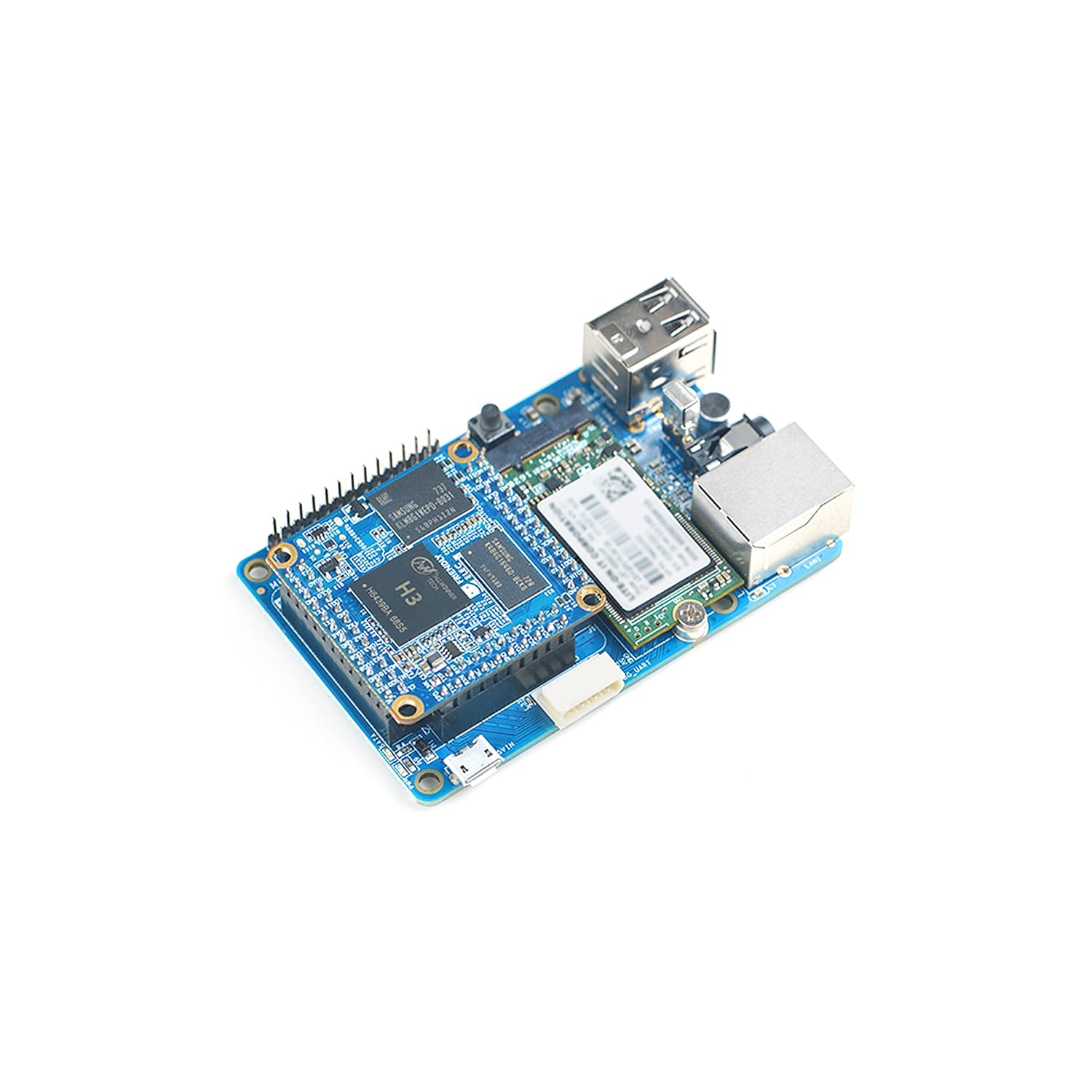 WayPonDEV Nanopi NEO Core Open Source Development Starter Kit Allwinner H3 Quad-core Single Board Computer with 512MB RAM Ethernet GPIO USB Support - View 4 of 8
