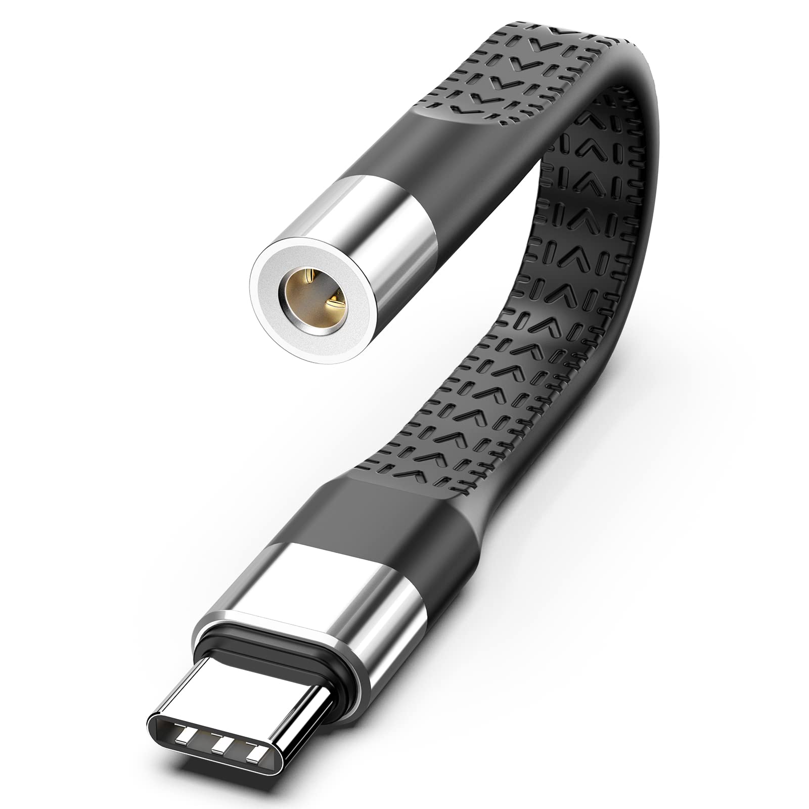 Rixmie USB C to 3.5mm Female Adapter, Type C to Headphone Aux Jack Dongle 24bit 96kHz HiFi DAC, Compatible with Samsung Galaxy S23 S23+ S23 Ultra,