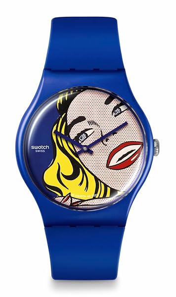 Swatch Swatch New Gent Girl by Roy Lichtenstein: Stylish Quartz Watch for Art Lovers