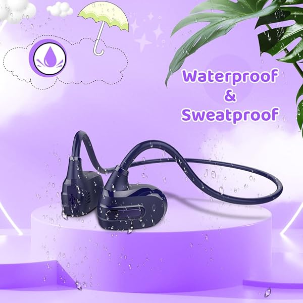 Golvery Golvery Open Ear Kids Headphones: Wireless Bluetooth 5.3, Safe Hearing, Ultra-Light Comfort, 10H Playtime for Phones & Tablets - View 8 of 10