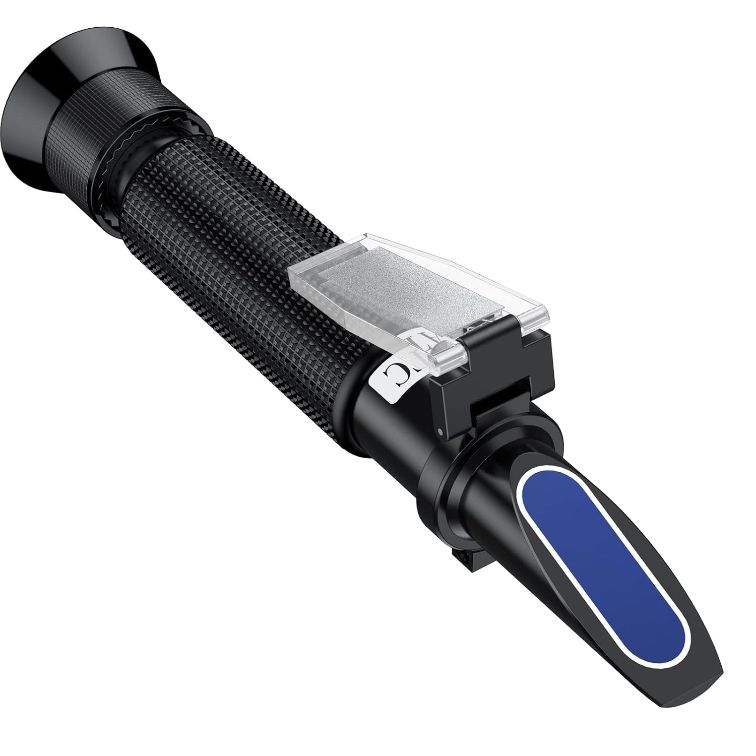 TOOGOND Professional Salinity Refractometer for Saltwater Pools and Aquariums Dual Scale 0-100 PPT Specific Gravity 1.000-1.070 with ATC Function - View 8 of 8