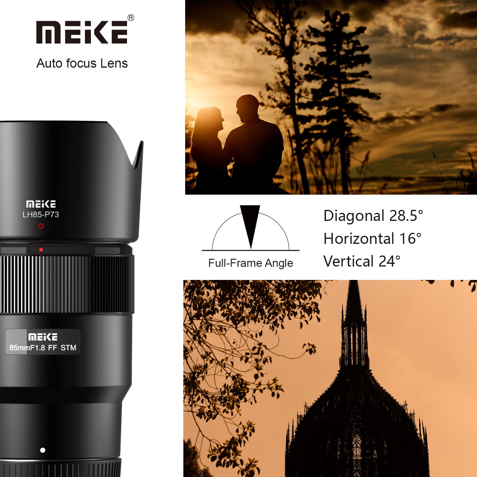 Meike Meike 85mm F1.8 Auto Focus Telephoto Lens for Nikon Z Mount Cameras Z50 Z5 Z6 Z7 Z9 Z30 Z fc - View 4 of 7