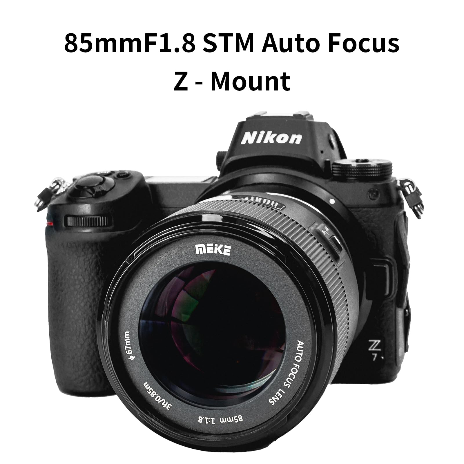 Meike Meike 85mm F1.8 Auto Focus Telephoto Lens for Nikon Z Mount Cameras Z50 Z5 Z6 Z7 Z9 Z30 Z fc - View 6 of 7
