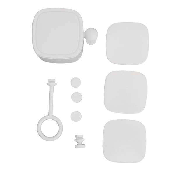 Qiilu Rongm Smart Pusher Fingerbot Bluetooth Remote Control for Garage Door Light Fan Timing Voice Control Tuya White