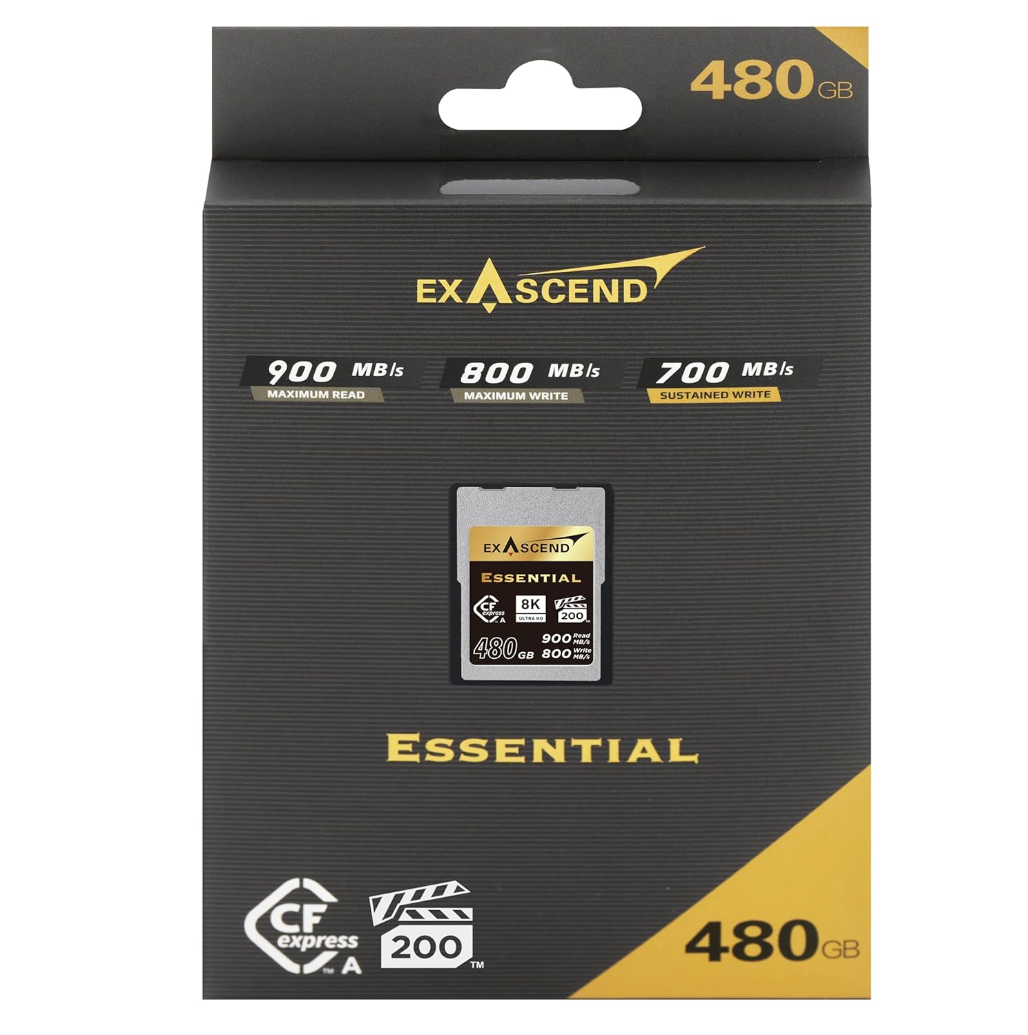 Exascend Exascend Essential CFexpress Type A Card 120GB 180GB 240GB 480GB High Speed 800MBs for Sony a1 a7S III a7 IV FX3 FX6 - View 2 of 9