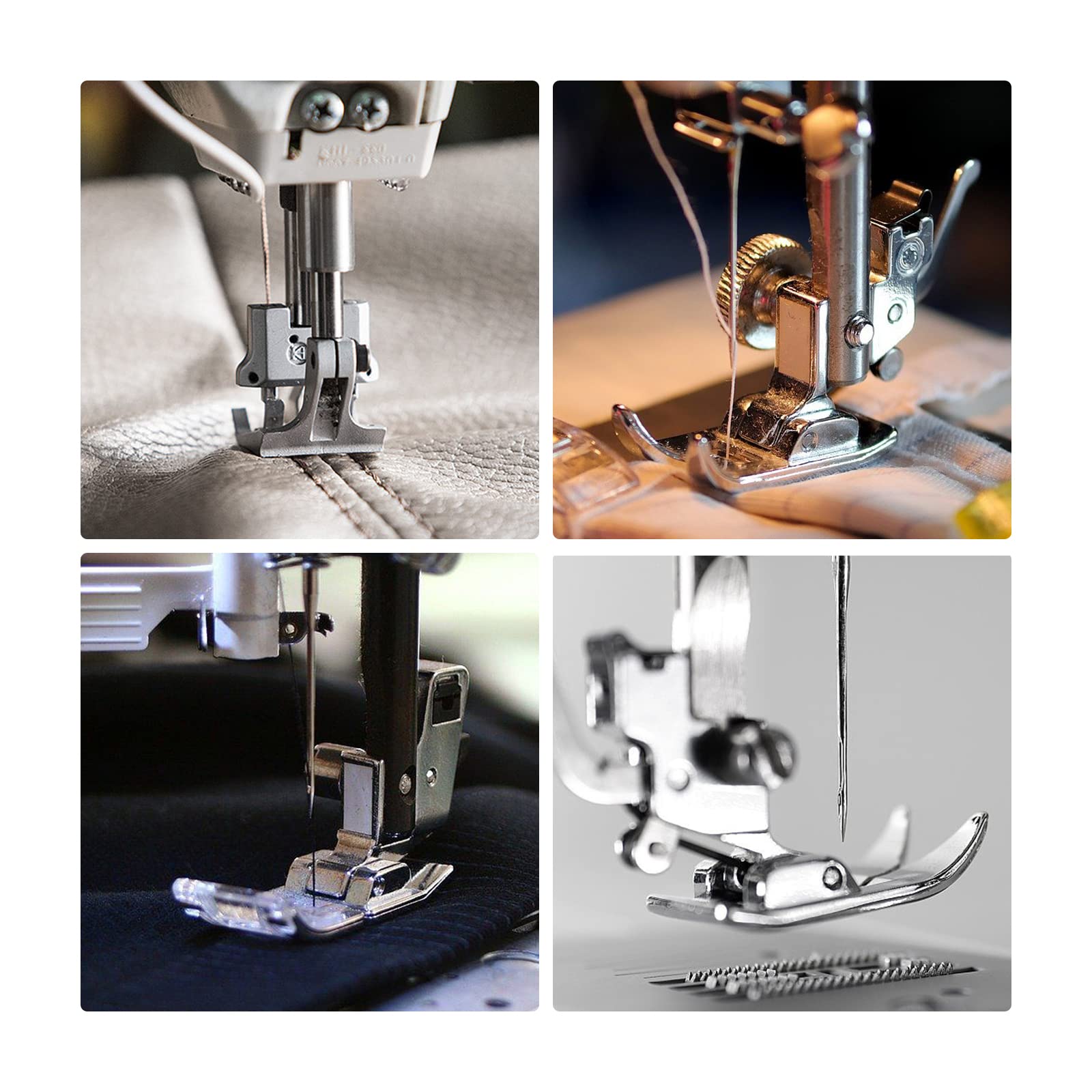 AITIAO AITIAO 11Pcs Presser Feet Set for Low Shank Sewing Machines DIY Accessories Home Sewing Kit - View 4 of 6