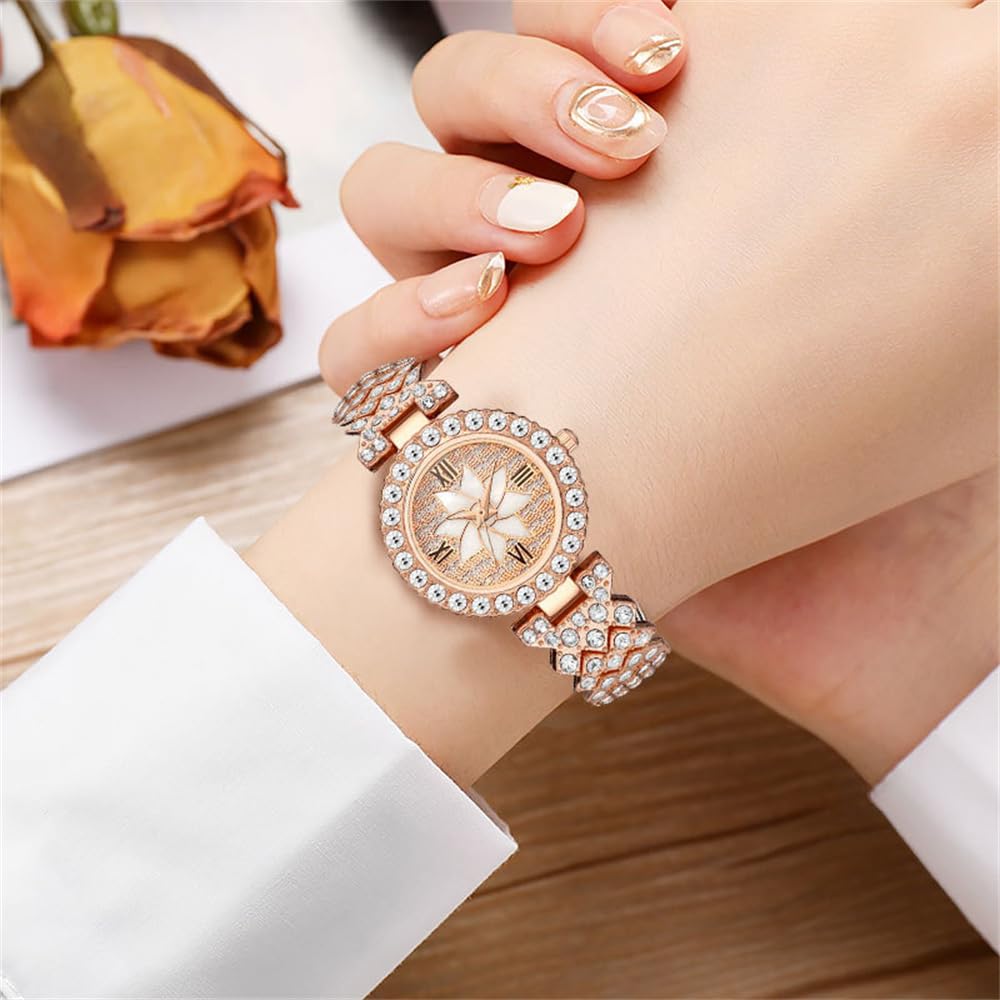 CdyBox CdyBox Wholesale Women Alloy Steel Band Quartz Wristwatches 6 Pack Assorted Dress Watches - View 3 of 9